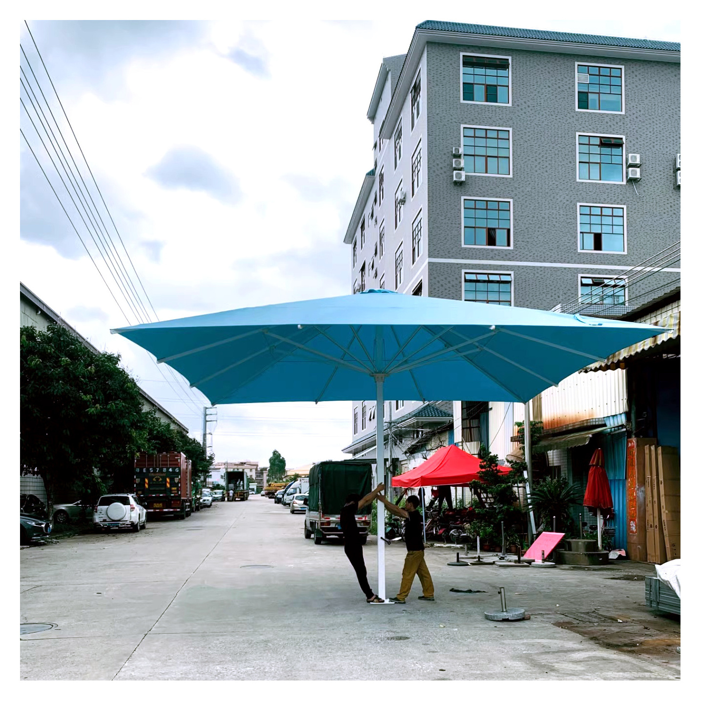 parasols outdoor beach umbrella canopy heavy duty outdoor umbrella garden parasol patio umbrellas shade outdoor big parasol