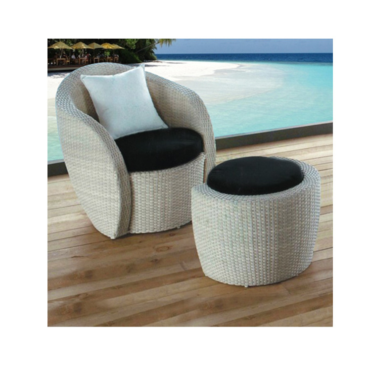 Modern outdoor sofa set outdoor garden rattan corner cover waterproof cushion garden dining furniture sectional rattan sofa