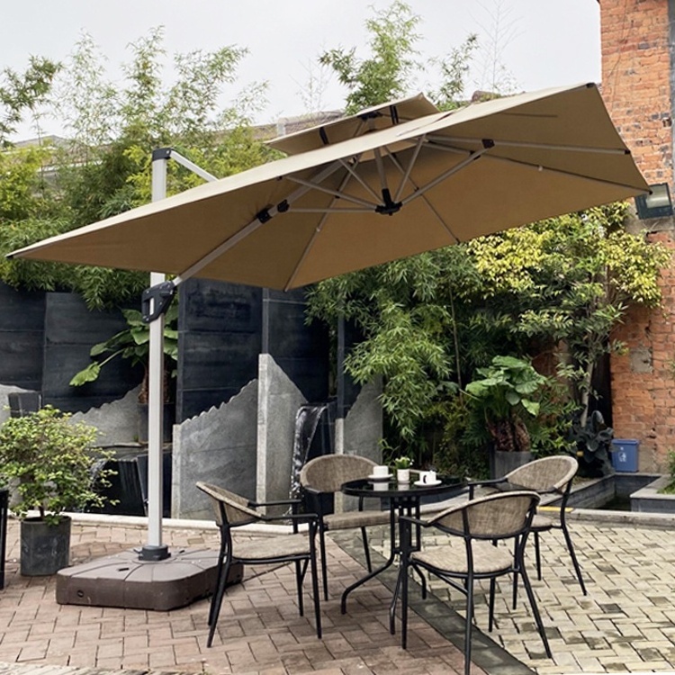 Versatile Use Patio Outdoor Market Parasols Big Garden Umbrella with Rust And Scratch Resistant