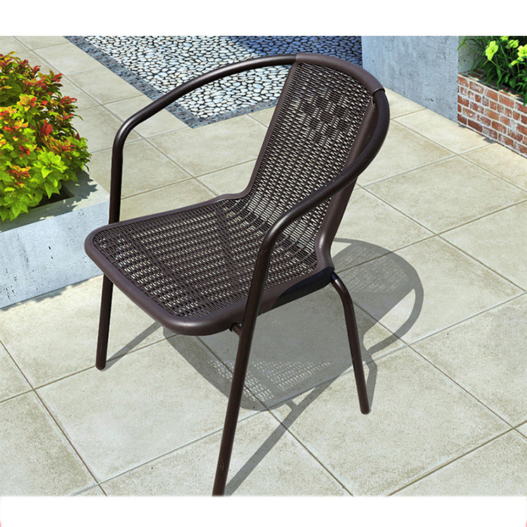 Garden Furniture Rattan Wicker Chairs Outdoor Leisure Dining Comfortable Chairs Rattan Furniture