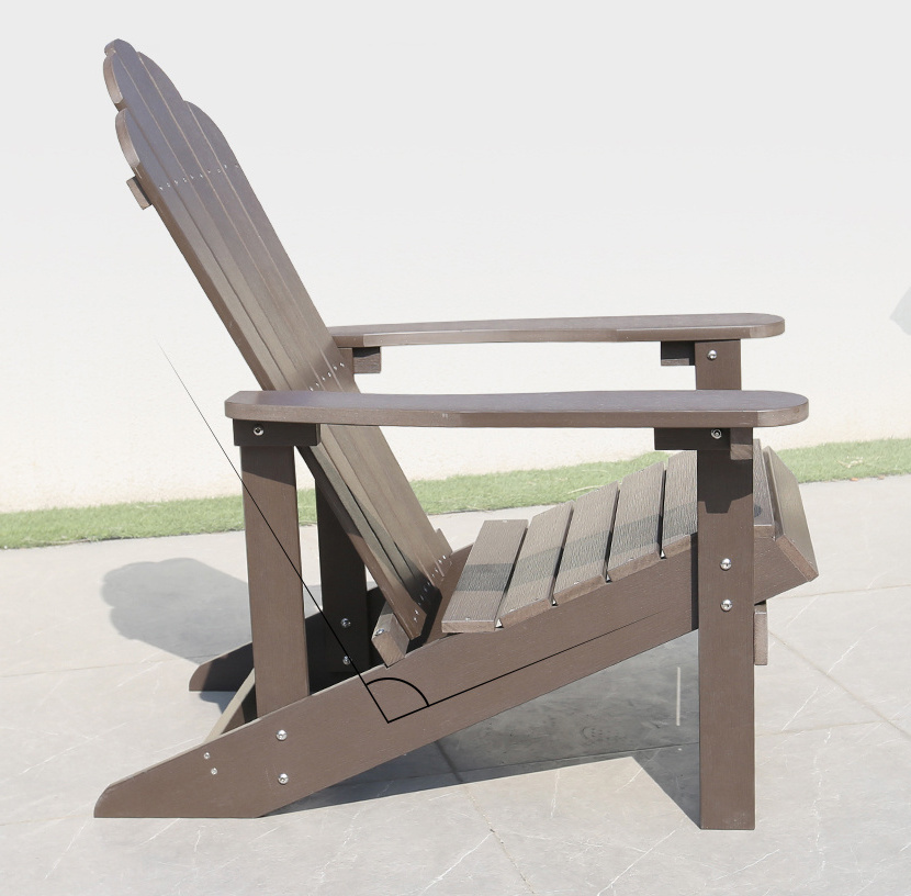 Outdoor Furniture   plastic chairs and tables oversized Adirondack Chairs wholesale wood-like Plastic hdpe fold Adirondack Chair