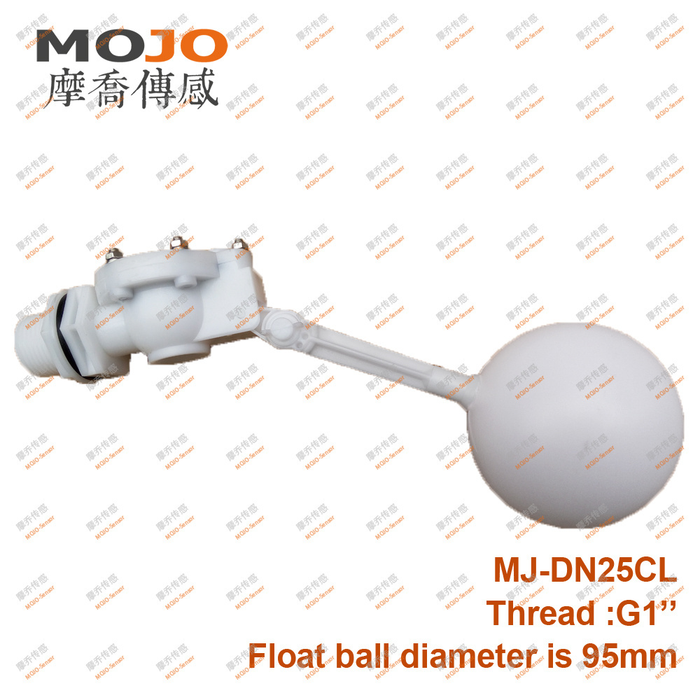 MJ-DN25CL(G1'') 1 inch plastic cooling tower water tank float ball valve