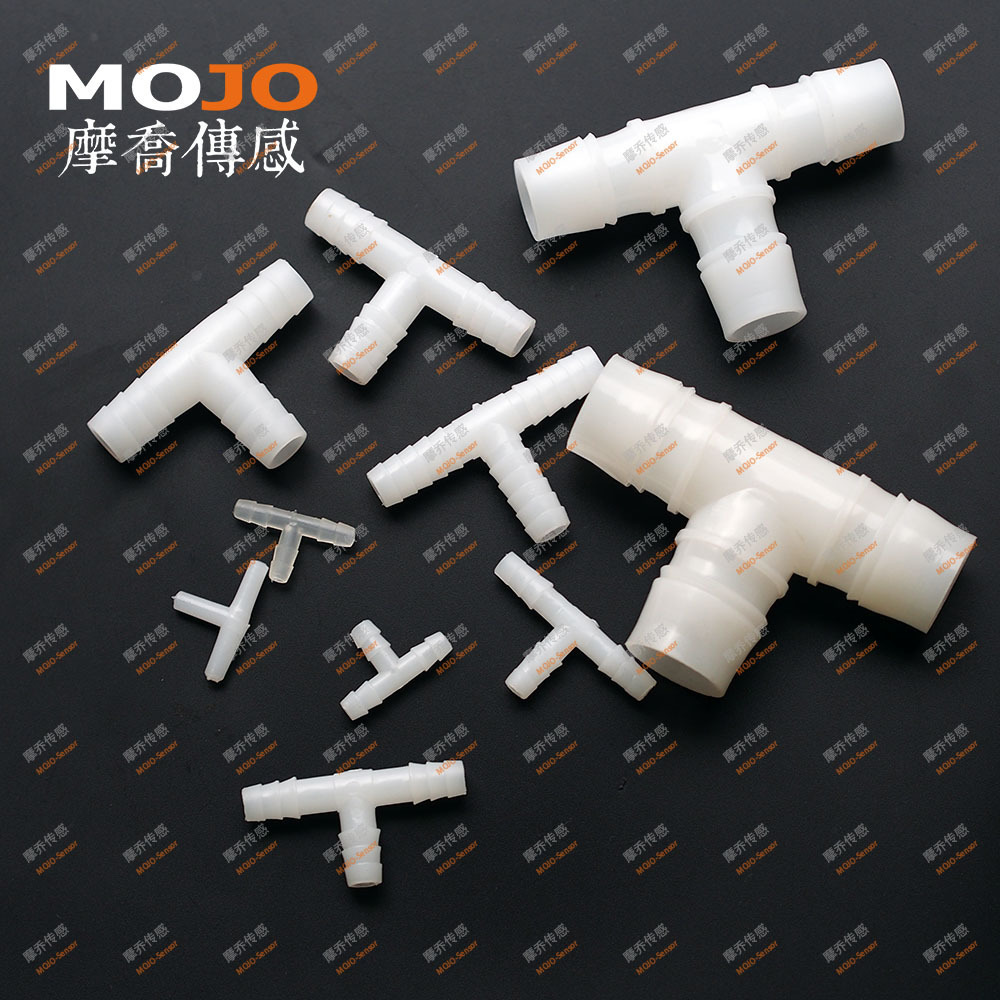 MJ-T10 Tee type three way Barbed type ID 10MM PE plastic water pipe fitting hose connector