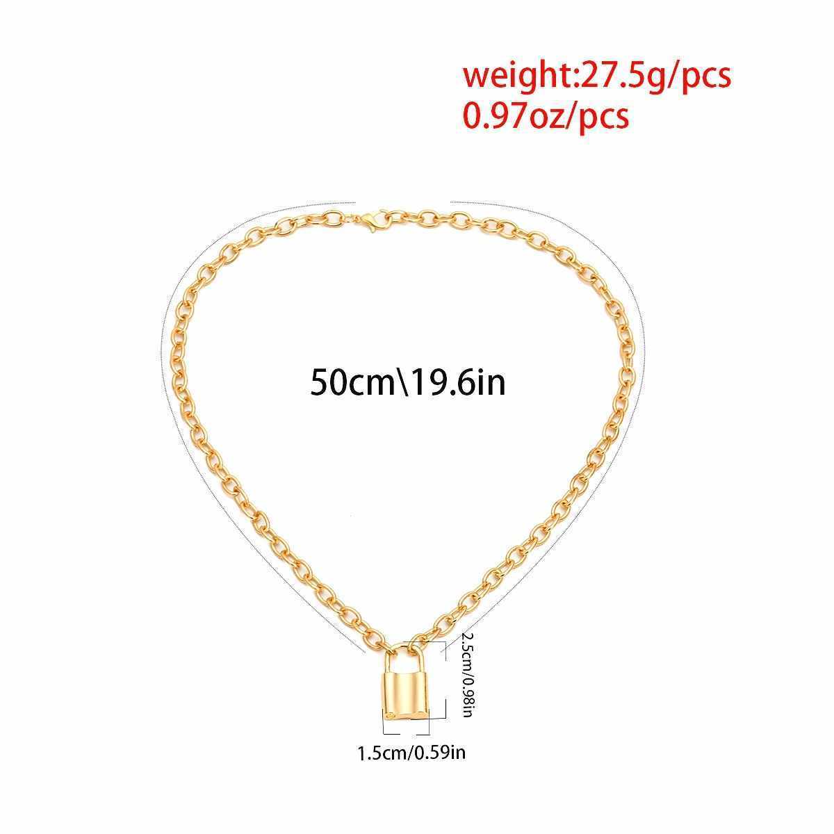 New Style High Quality padLock Charms Necklace Pendants Lobster Clasp Connection Chain For Jewelry Necklace Findings