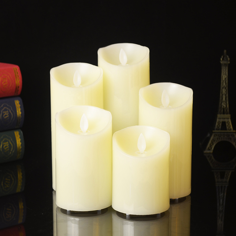 Flameless Votive Candles, Flameless Flickering Electric Candle LED Tea Lights in Warm White for Wedding home decor