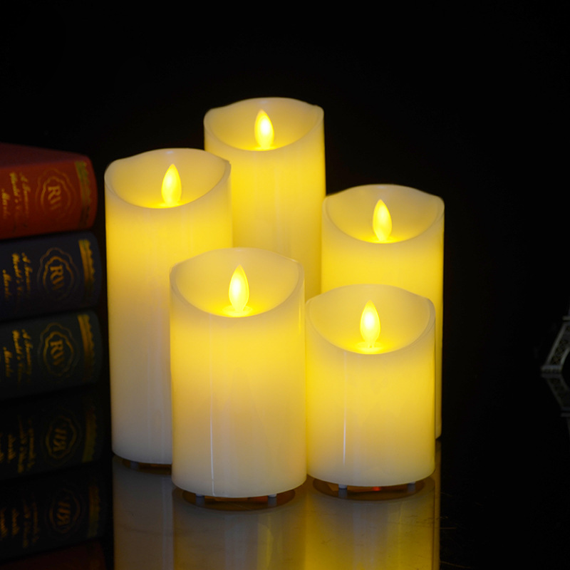 Flameless Votive Candles, Flameless Flickering Electric Candle LED Tea Lights in Warm White for Wedding home decor