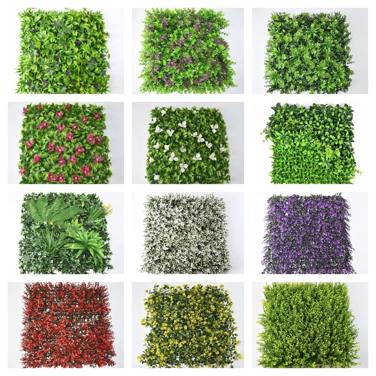 New Product 50cm X 50cm Artificial Grass Vertical Wall Backdrop For Wedding Wall Decoration