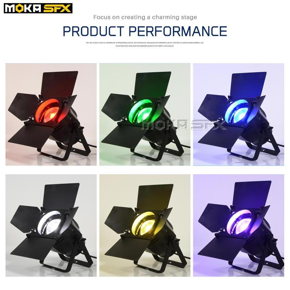 Moka 80W COB Par 4in1 Lighting On Stage Theatre Church Stage Lights Stage Spot Lighting