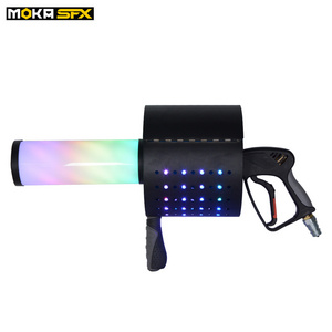 Full Color Co2 Confetti Blaster Dj Hand Shooter Led Co2 Confetti Jet Gun For Stage Party Disco Nightclub Wedding