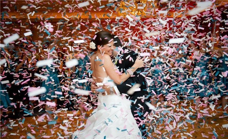 Wedding Confetti Effect MK-CN03 DMX Confetti Launcher Electric Confetti Cannon 2-Head  Streamer Launcher