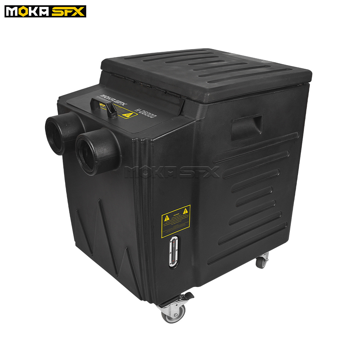 MOKA SFX High Capacity Dry Ice Machine 6000w DMX512 Low Smoke Machine Dry Ice Fog Machine For Stage Performances Wedding