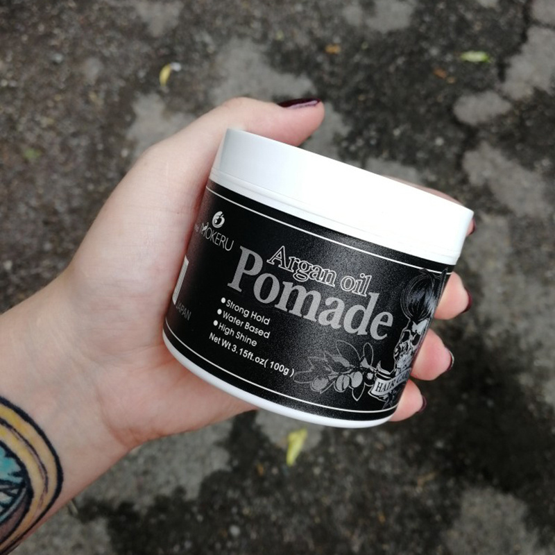 Customize Wholesale MOKERU Strong Hold Hair Gel Wax For Men Long lasting Hair Balsam Oil Wax For Hair Styling Edge Control