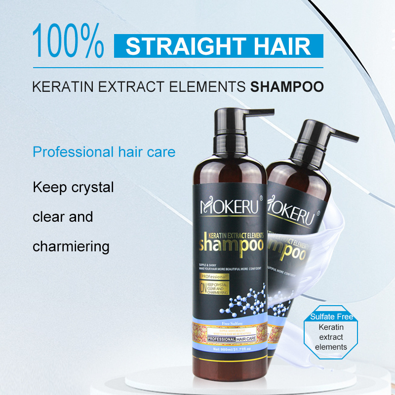 Mokeru Professional Sulfate Free Salon Hair Shampoo Keratin Hair Care Shampoo for Women Keratin Hair Shampoo Treatment