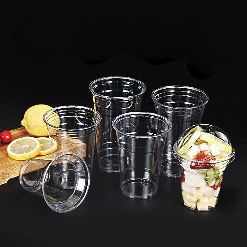 3oz plastic cup container dessert plastic lemonade cups with dome lids no holes disposable plastic ice cream cups