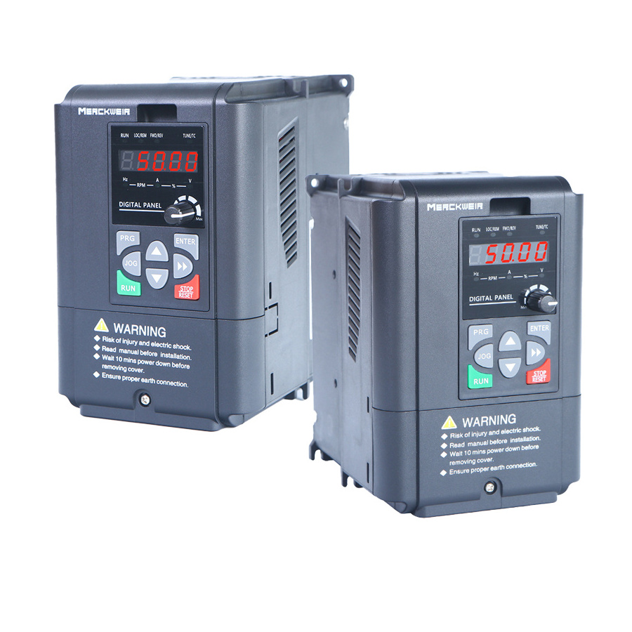 Variable Variador De Frecuencia 1.5KW 2.2KW 4KW 1 Phase Adjustable Speed Drive Variable AC Motor Frequency Inverter VFD