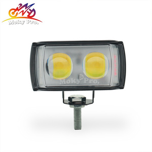 Moto lighting systems double colors spotlight led fog light for  motorcycle driving lights