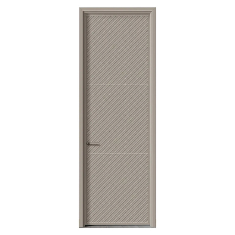 Traditional MDF Solid Wood Doors Top Quality Melamine Door Interior Soundproof for House