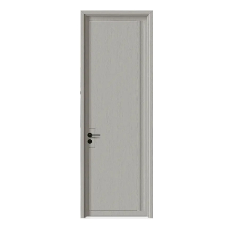 Traditional MDF Solid Wood Doors Top Quality Melamine Door Interior Soundproof for House