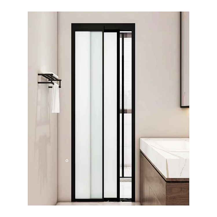 Aluminum Sliding And Swing Door With Tempered Glass Waterproof PD Door Made in China