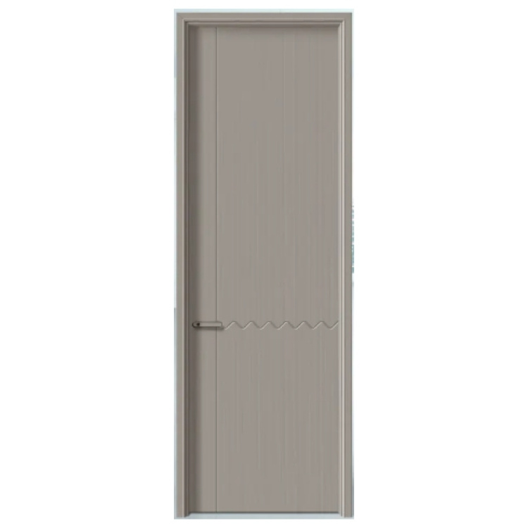 Traditional MDF Solid Wood Doors Top Quality Melamine Door Interior Soundproof for House