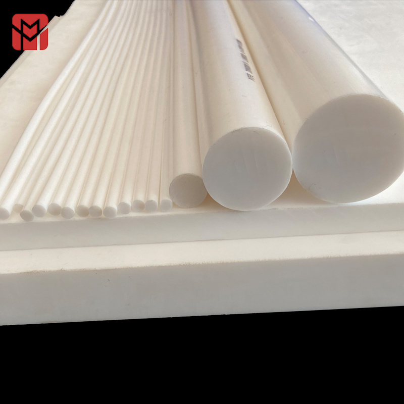 Stock Diameter 4mm 5mm 6mm 7mm 8mm 9mm 300mm Polytetrafluoroethylene PTFE Rods Round Bar