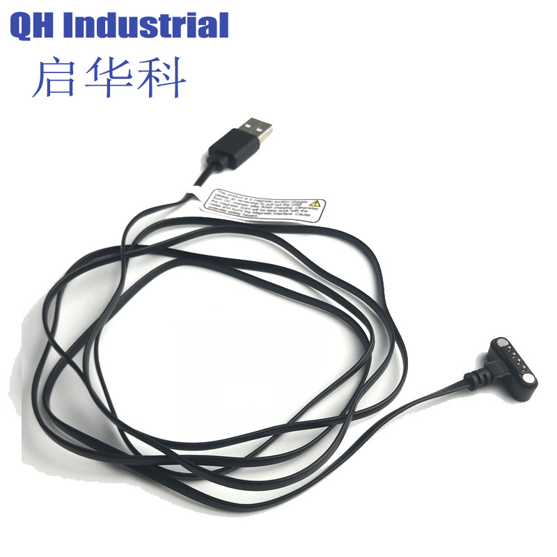 China Factory 4pin 2.54Pitch Male and Female Charger Magnetic Pogo Pin Power Connector for Charger