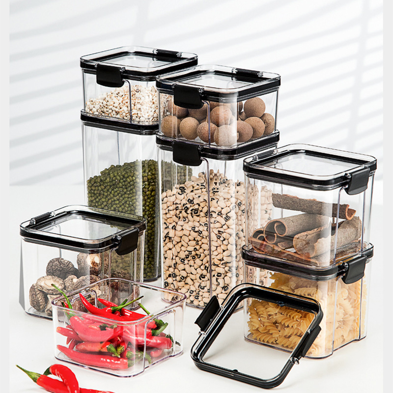 Plastic Airtight Food Storage Containers With Lids Energy Rice Food Storage Container Set Extra Large Food Kitchen Storage