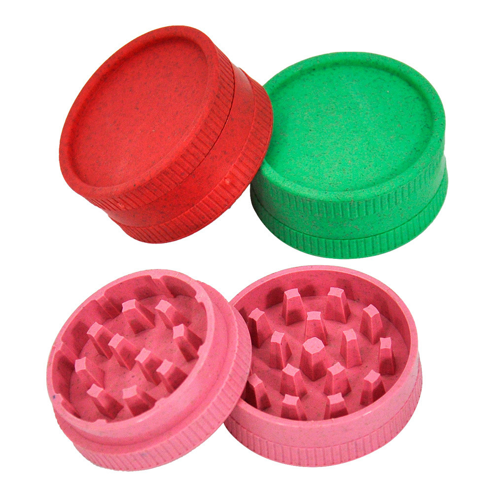 Plastic Biodegradable Grinders for Smoking Herb Tobacco Wholesale Herb Smoke Accessories