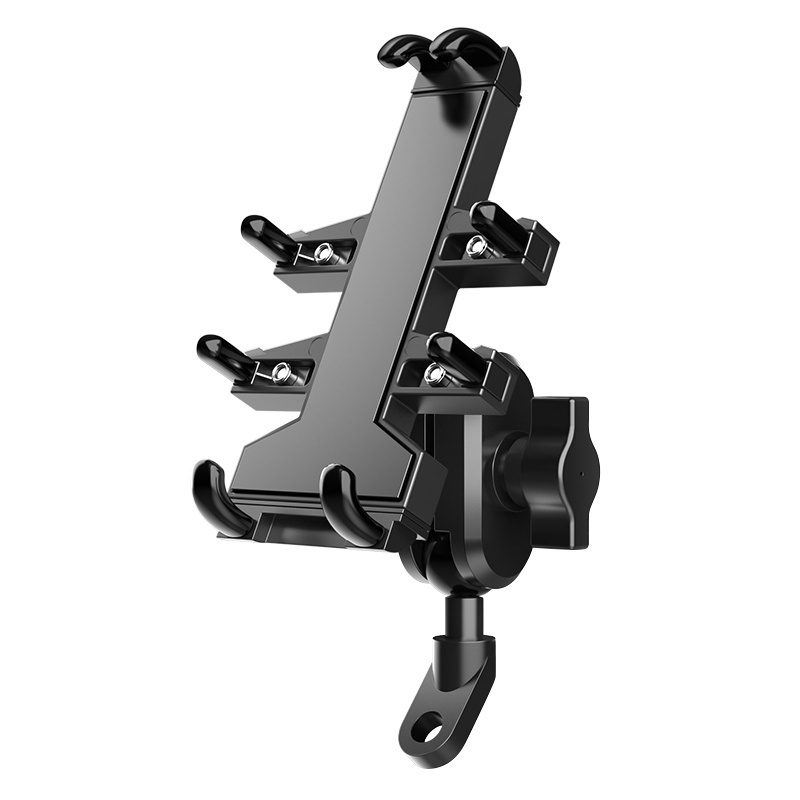 Xunting Stable Mobile Metal Aluminium Alloy Exercise Handlebar Mount Motorcycle Cell Universal Waterproof Bike Phone Holder