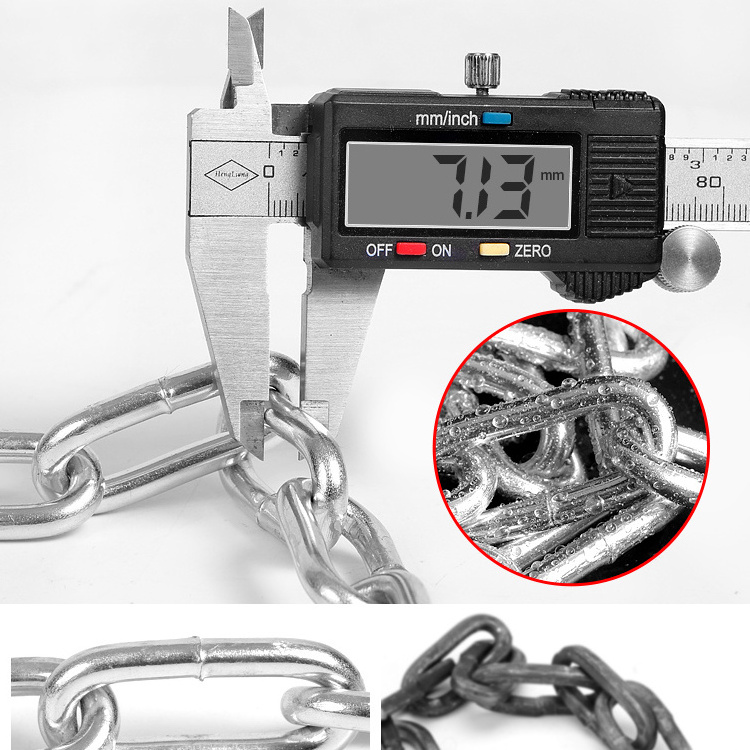 Xunting 65cm Long Smart Security Custom Level Combination Anti Theft Steel Motorcycle Bike Bicycle Chain Lock