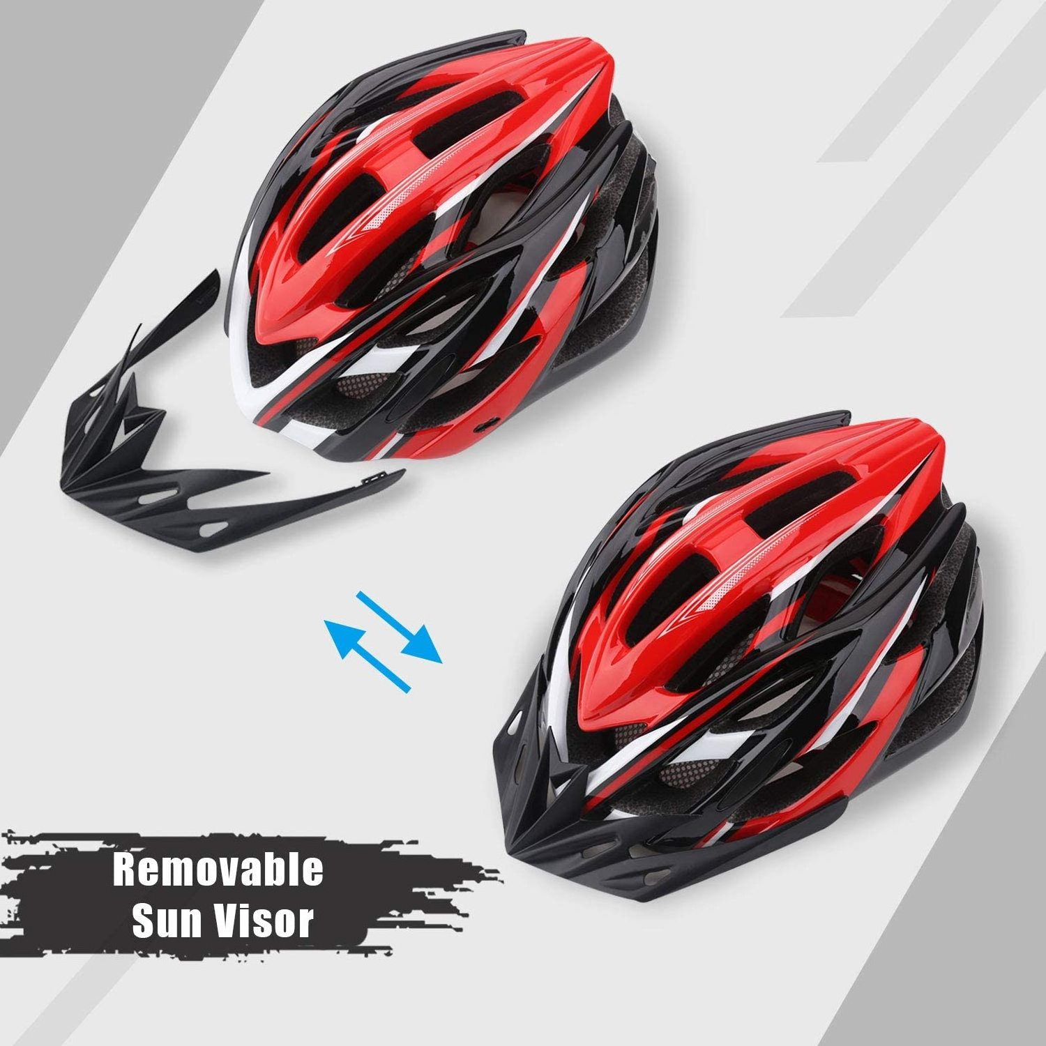 Xunting CE Certified Cycling Helmet Adjustable Safety Unisex MTB Cycling Downhill Road Bicycle Sports Light Bike Helmet