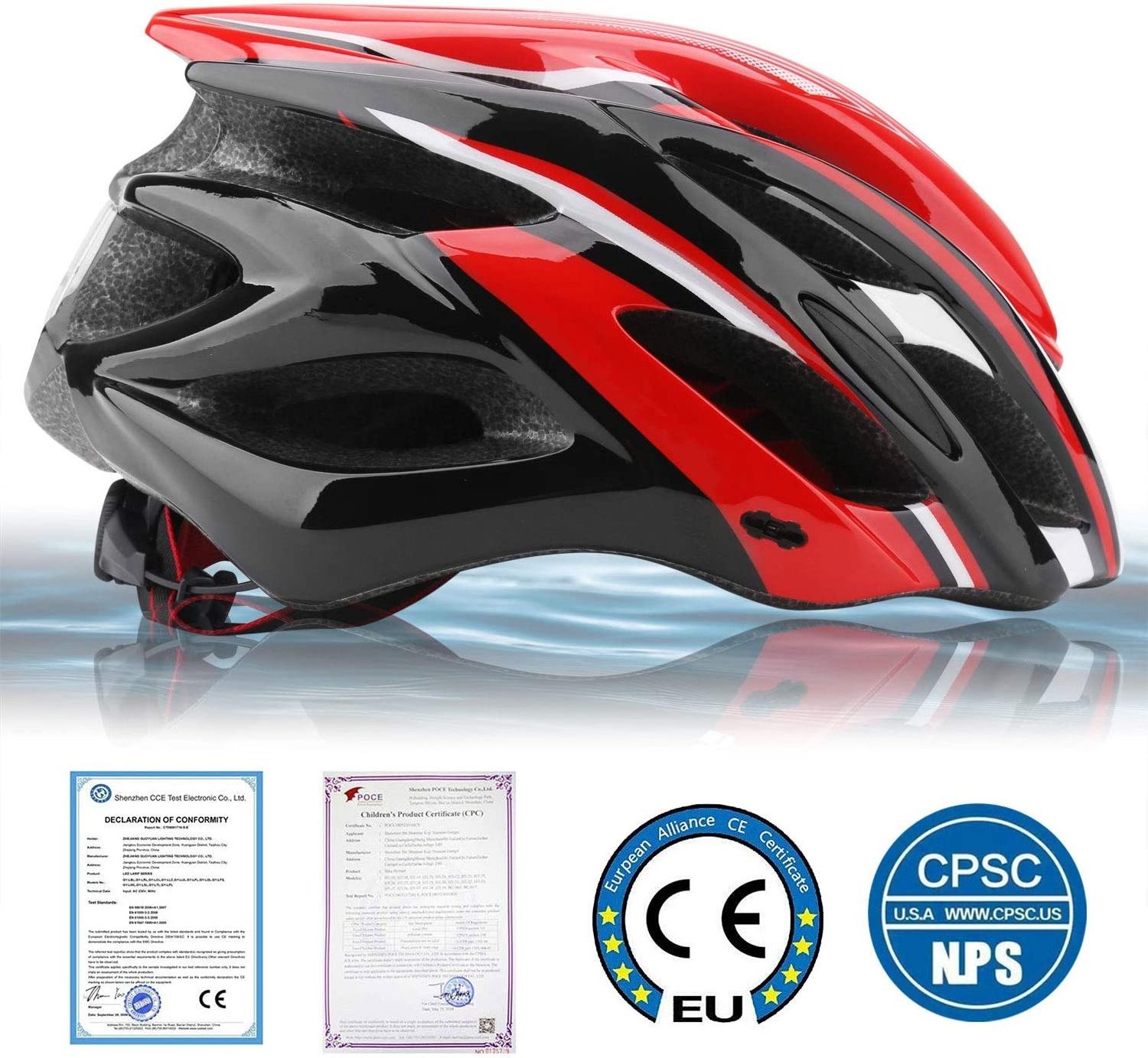 Xunting CE Certified Cycling Helmet Adjustable Safety Unisex MTB Cycling Downhill Road Bicycle Sports Light Bike Helmet