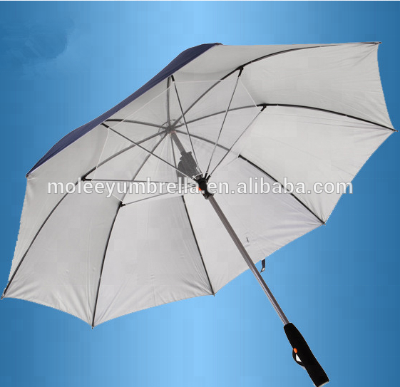 Good Quality Fan Golf Umbrella with Fan