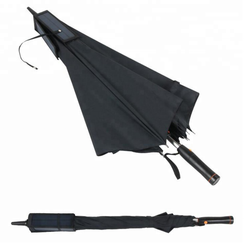 Good Quality Fan Golf Umbrella with Fan