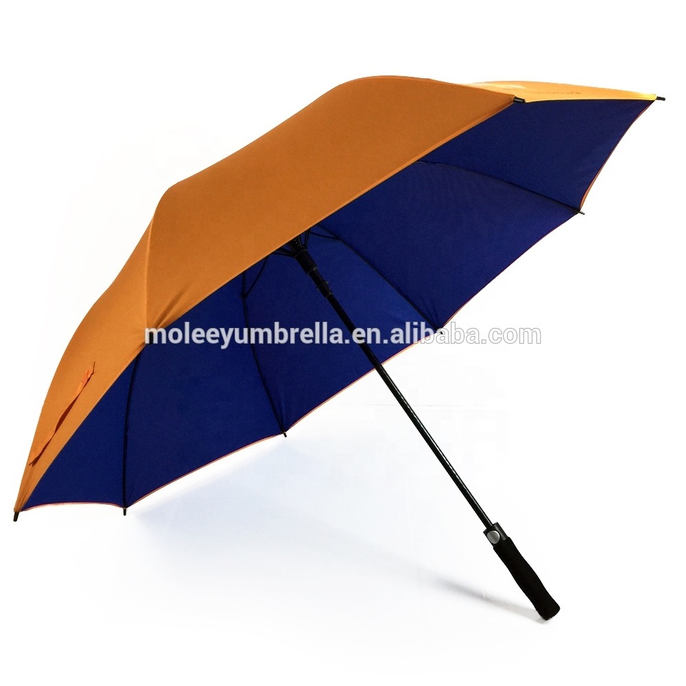 30 Inches Golf Umbrella With Vent,Durable Double Layers Golf Umbrella,Big Sunshade Paraguas