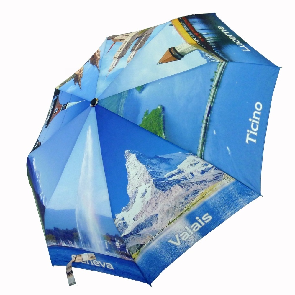 Promotion New Litte Girl Dress Folding Sun Rain Umbrella For Sale