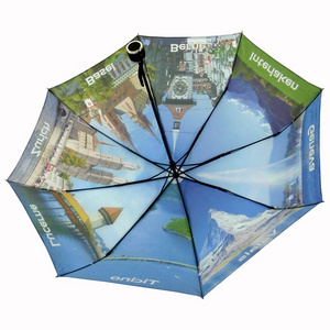 Promotion New Litte Girl Dress Folding Sun Rain Umbrella For Sale