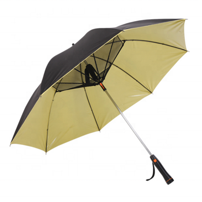 China Umbrella Factory Cheap Outdoor UV Protective Smart Market Umbrella With Fan