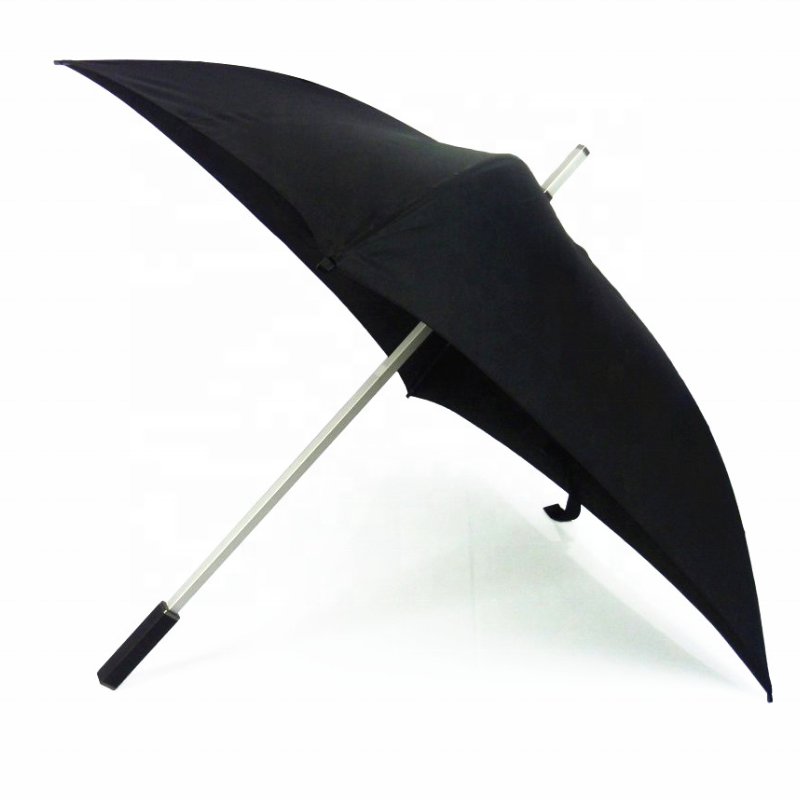 Import Tour Windproof Special Handle Straight Square Umbrella For 2 People