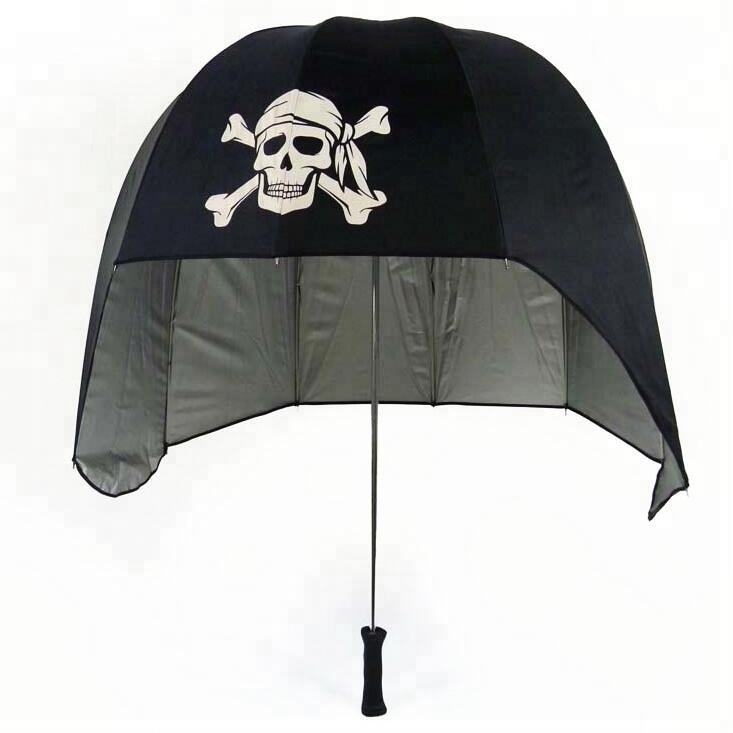 Sunshade Guangdong Shenzhen Rain Gear Black Baseball Cap Umbrella Sun And Rain