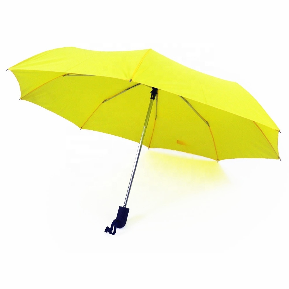 Best 110cm Automatically Opened Yellow Color Auto- Open And Close Umbrella