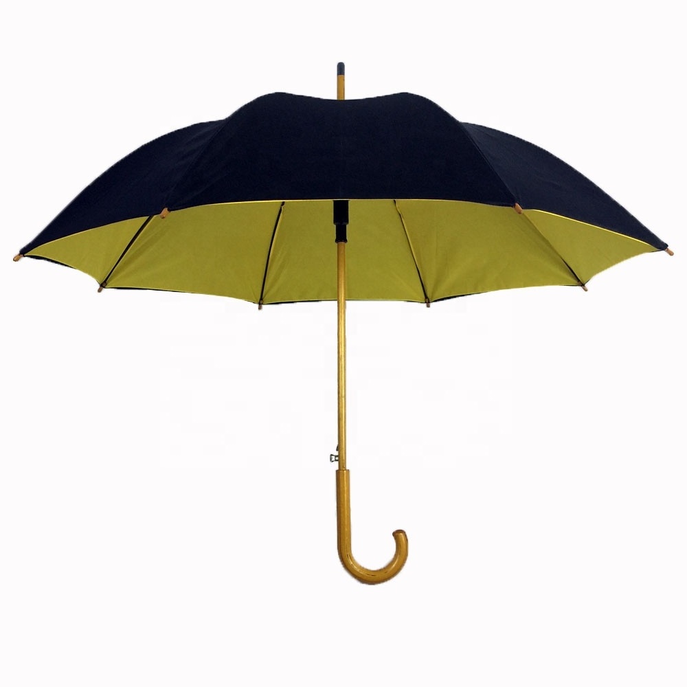 Raines Wooden Handle Duck Drops Dries Pretty Rain Umbrellas