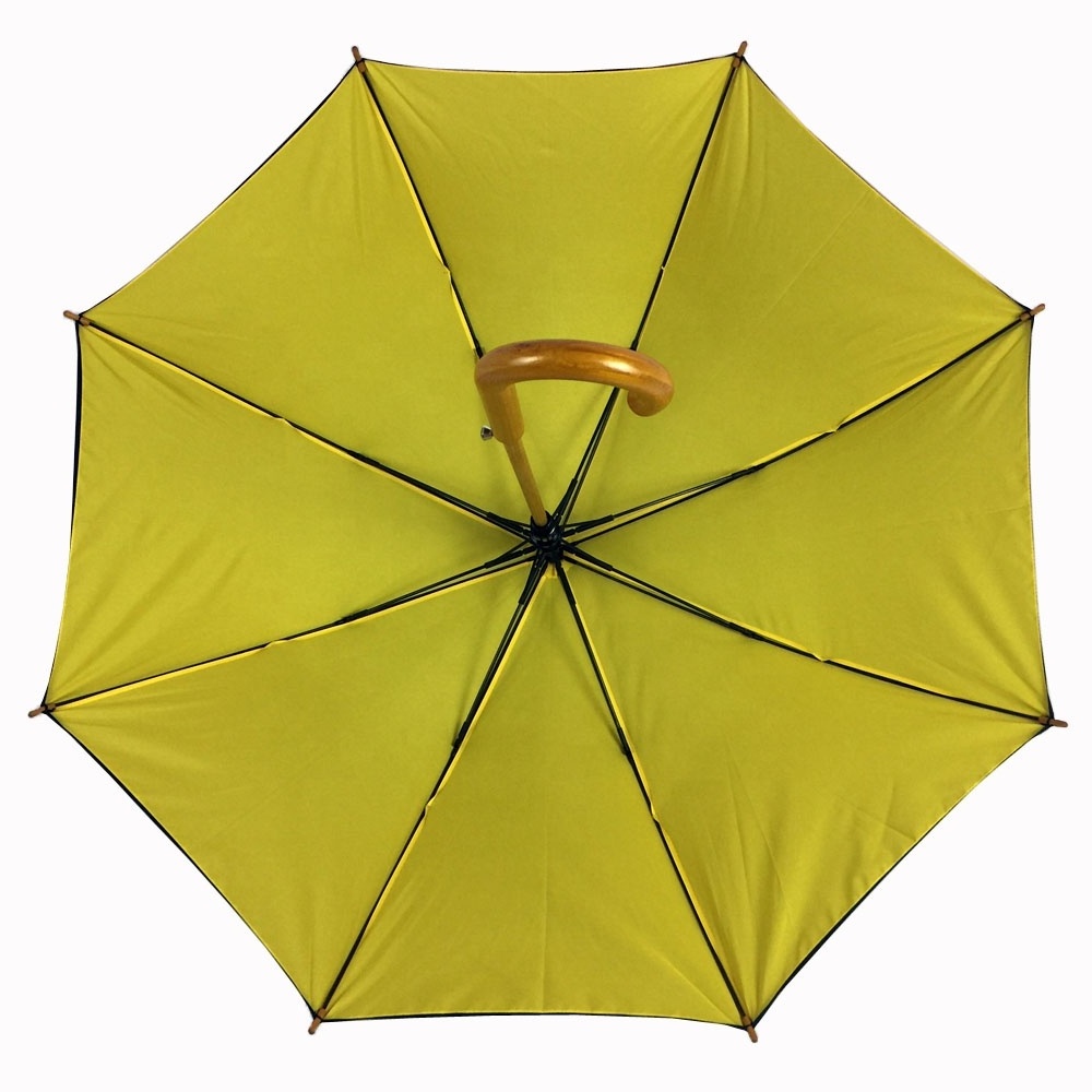 Raines Wooden Handle Duck Drops Dries Pretty Rain Umbrellas