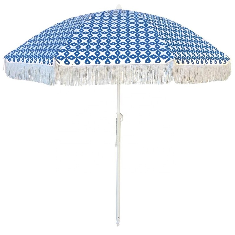 Tassel Compact Portable Beach Umbrella