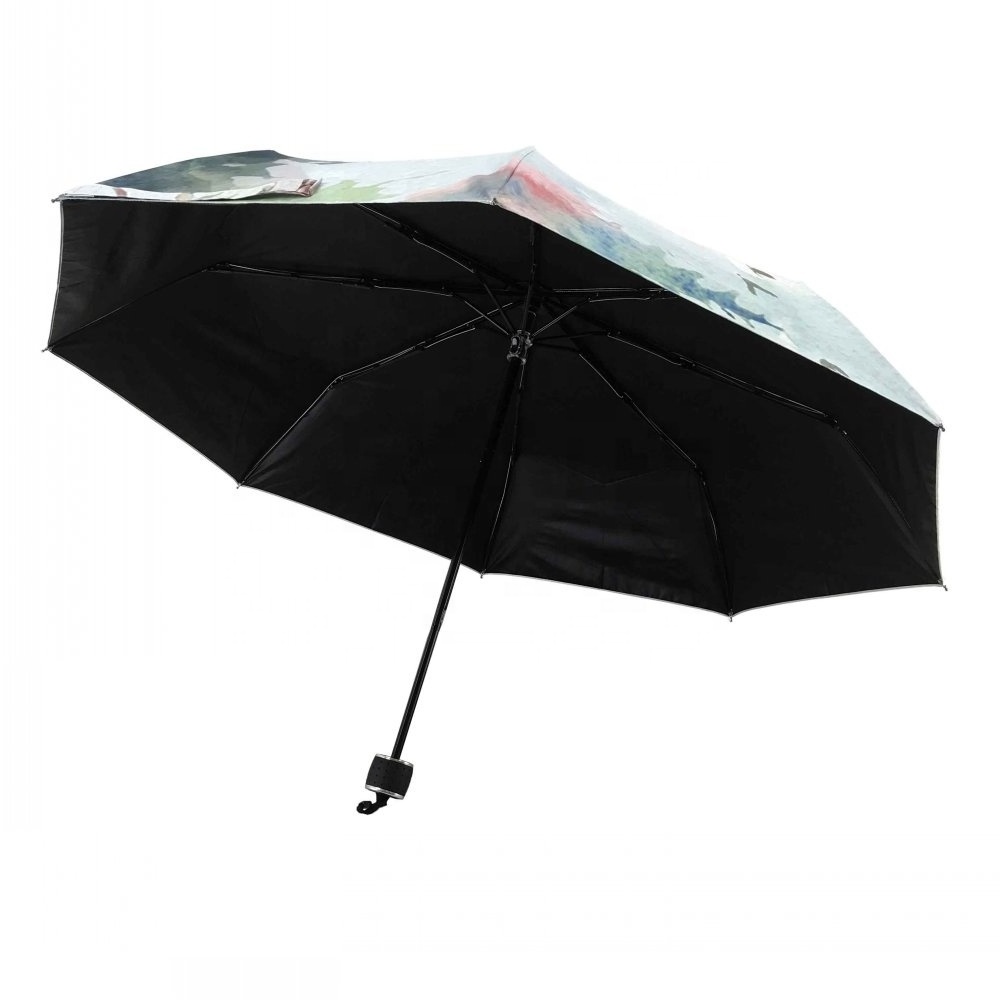 Top Quality Stylish Parasol Lightweight Compact Folding Ladies Umbrellas