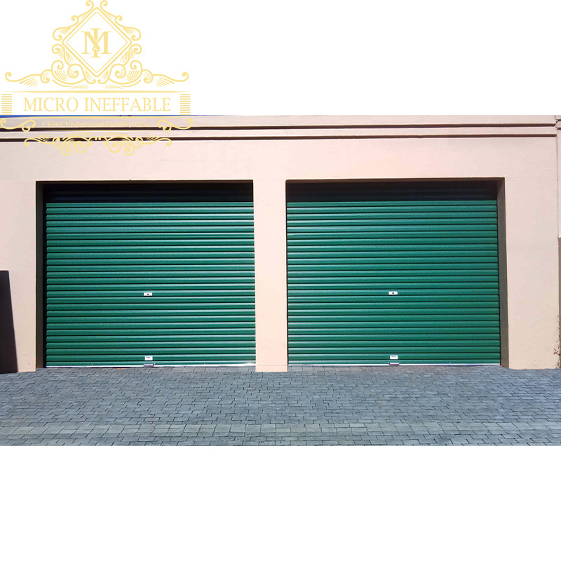 High Quality Entry Electric Automatic Aluminum Roll Up Garage Doors Storage Garage Steel Roller Shutter Door