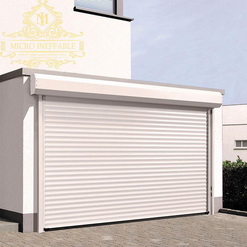 High Quality Entry Electric Automatic Aluminum Roll Up Garage Doors Storage Garage Steel Roller Shutter Door