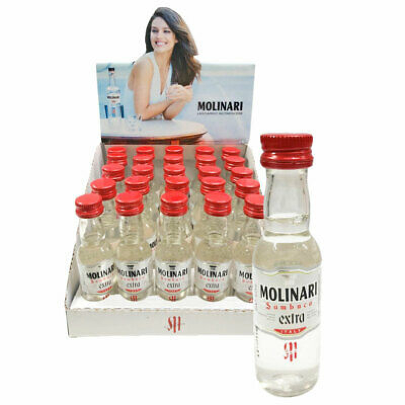 Top Quality italian spirits Molinari Extra Sambuca anise Liqueur 3 cl digestive alcoholic beverage 42%