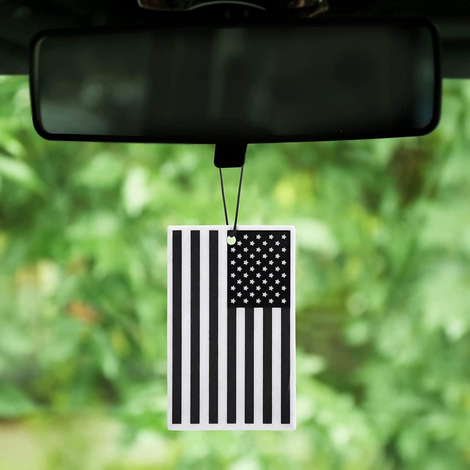 Custom Car Air Freshener USA Flag Car Freshener Hanging American Flag Automotive Air Fresheners for Decoration