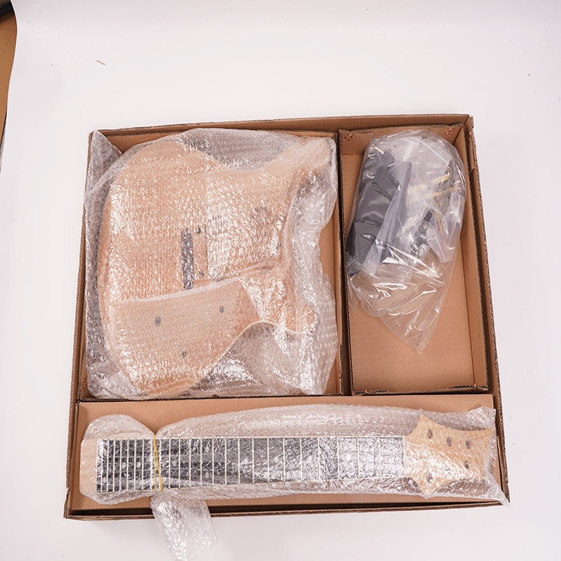 Electric Guitar Kit DIY Your Guitar Okoume Body Maple Neck